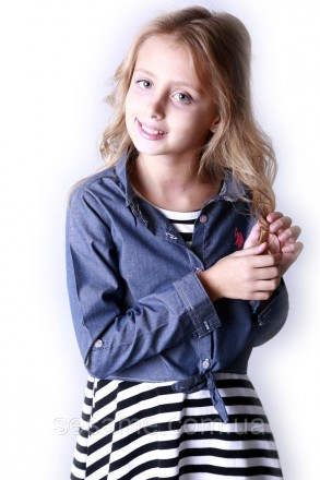 Детский сарафан и рубашка black, US. POLO ASSN.
Ткань : трикотаж, коттон
Размеры. . фото 6