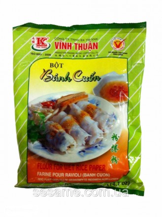 В'єтнамська мука рисова для млинців Bot banh cuon 400 г. Харків. фото 1 В'єтнамська мука рисова для млинців Bot banh cuon 400 г. Харків. фото 1
