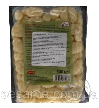 Ньокки Ciemme La Gnoccheria картофельные классические 500г (Италия)
Общая информ. . фото 3