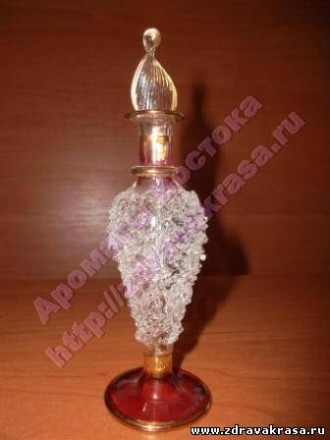 Оригинальные арабские флаконы для парфюмерии ручной работы, красивые стеклянные . . фото 5