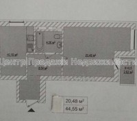 Центр Продажу Нерухомості пропонує 2 квартиру, в новобудові, зроблені чернові ро. Павловка. фото 2