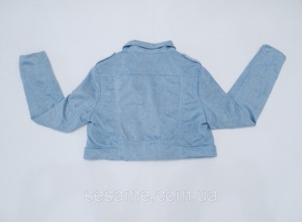 Повседневная голубая куртка от Petite.
Укорочённая куртка под джинсы скины.
Курт. . фото 6