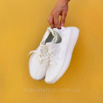 Кроссовки мужские белые Yeezy Boost 350 v2 White Cream
Шикарная белая расцветка . . фото 2