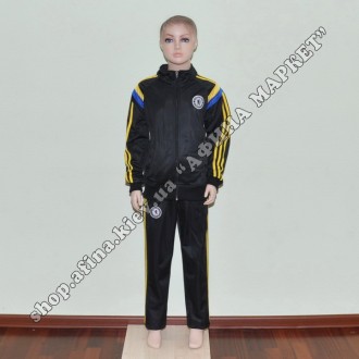 Купить спортивный костюм футбольный для мальчика Челси Black в Киеве. Купить фут. . фото 2