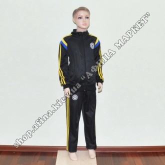 Купить спортивный костюм футбольный для мальчика Челси Black в Киеве. Купить фут. . фото 6