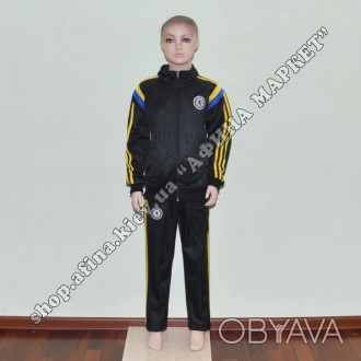 Купить спортивный костюм футбольный для мальчика Челси Black в Киеве. Купить фут. . фото 1