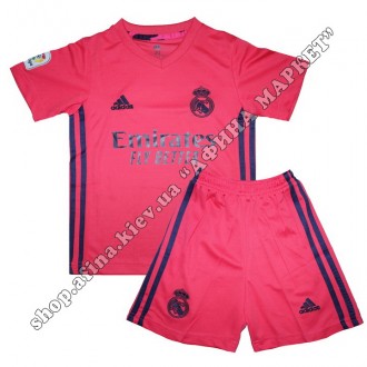 Футбольная форма Реал Мадрид для детей 2020-2021 выездная Adidas. Купить футболь. . фото 2