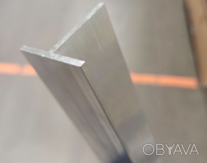 Тавр алюминиевый — сплошной алюминиевый профиль, поперечное сечение которого пре. . фото 1