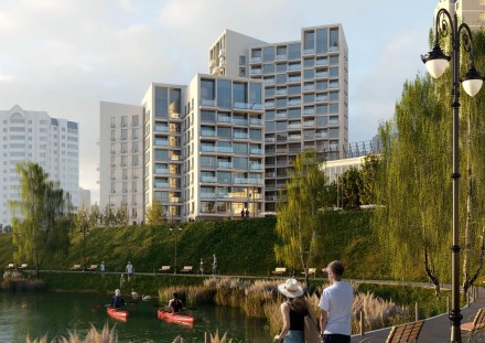 Функциональная видовая квартира в новом жилом комплексе 31Z. Киев. фото 1 Функциональная видовая квартира в новом жилом комплексе 31Z. Киев. фото 1