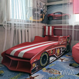 Самовивіз м.Рівне
Продам дитяче ліжко машину Феррарі в комплекті з матрацом, пі. . фото 1
