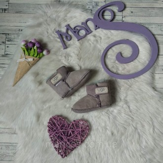 Детские угги пинетки UGG Baby серые. Кривой Рог. фото 1 Детские угги пинетки UGG Baby серые. Кривой Рог. фото 1