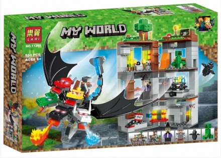 Конструктор Пятиглавый дракон Bela (Lari) 11268 (аналог Lego Майнкрафт, Minecraf. Харьков. фото 1 Конструктор Пятиглавый дракон Bela (Lari) 11268 (аналог Lego Майнкрафт, Minecraf. Харьков. фото 1
