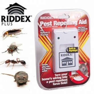 Принцип действия Riddex Pest Repeller основан на технологии электромагнитных имп. . фото 2