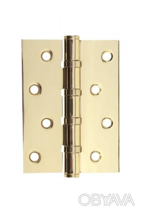 Петля дверная универсальная Gavroche GR 100x75x2.5 мм B4 золото.
Универсальная п. . фото 1