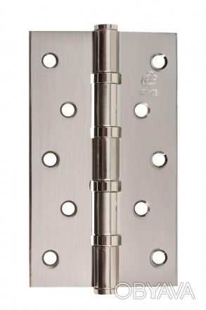 Петля дверная универсальная Gavroche GR 125x75x2.5 мм B4 никель.
Универсальная п. . фото 1