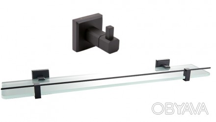 
Комплект Aqua Rodos Leonardo состоит: крючок для полотенец, полка стеклянная. 
. . фото 1