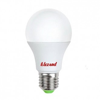 Лампа светодиодная LED GLOB A60 9W 2700K E27 220V Lezard (427-A60-2709). Киев. фото 1 Лампа светодиодная LED GLOB A60 9W 2700K E27 220V Lezard (427-A60-2709). Киев. фото 1