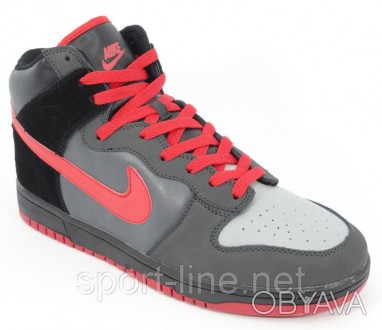  Кроссовки высокие осенние Nike Верх модели комбинированный, искусственная кожа . . фото 1