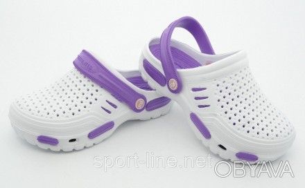  Женские кроксы GIPANIS. 
Обувь производится по особой технологии вспенивания из. . фото 1