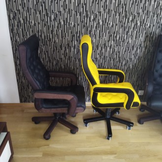 Нове кабінетне крісло для керівника.
Натуральна шкіра. Будь  - який колір.
Які. . фото 3