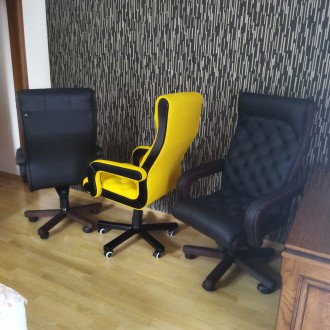 Нове кабінетне крісло для керівника.
Натуральна шкіра. Будь  - який колір.
Які. . фото 7