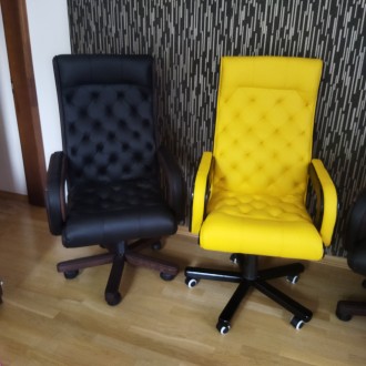 Нове кабінетне крісло для керівника.
Натуральна шкіра. Будь  - який колір.
Які. . фото 5