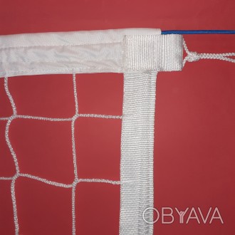 Волейбольная сетка «ЕВРО НОРМА ЛАЙТ» с паракордом – это высококачественное издел. . фото 1