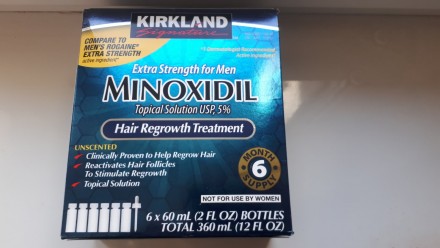 Minoxidil Kirkland 5% (Киркланд миноксидил 5%) флакон 60мл. 
Срок годности: 02/. . фото 6