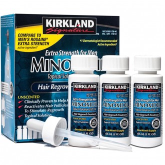 Minoxidil Kirkland 5% (Киркланд миноксидил 5%)

КОМПЛЕКТ: 3 флакона по 60мл. п. . фото 5