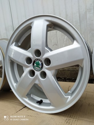 Диски литые оригинал SKODA Octavia Fabia Rapid Praktik R15(5*100). Житомир. фото 1 Диски литые оригинал SKODA Octavia Fabia Rapid Praktik R15(5*100). Житомир. фото 1