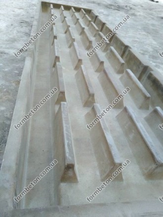Форма для щелевого пола
Форма стеклопластиковая для производства бетонных щелев. . фото 2