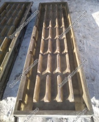Форма для щелевого пола
Форма стеклопластиковая для производства бетонных щелев. . фото 3