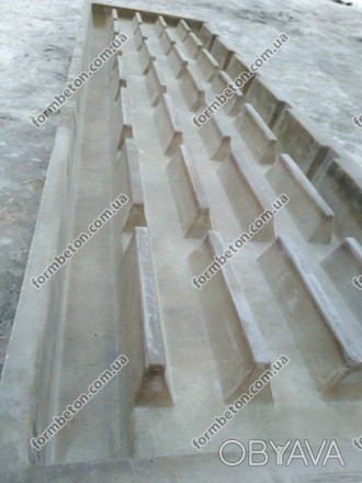 Форма для щелевого пола
Форма стеклопластиковая для производства бетонных щелев. . фото 1