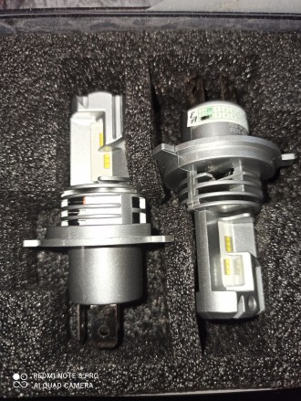 LED лампы EA H4 M9. 
Световой поток 5000 lm; цветовая температура 5000k;  тип ц. . фото 3