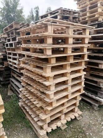Продам поддоны деревянные б/у. Рубежное. фото 1 Продам поддоны деревянные б/у. Рубежное. фото 1