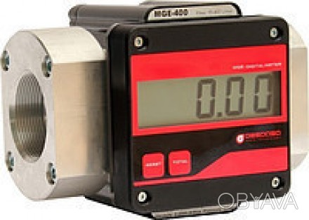 MGE-400 - високоточний (похибка до 0,5%), шестерний, електронний лічильник, з LC. . фото 1