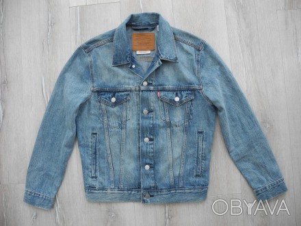 Куртка джинсовая Levis р. S ( Новое ) Premium Coton,высочайшее качество, супер ц. . фото 1
