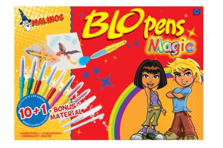 MALINOS BLOpens Magic - волшебные воздушные фломастеры. Волшебные фломастеры-аэр. . фото 3