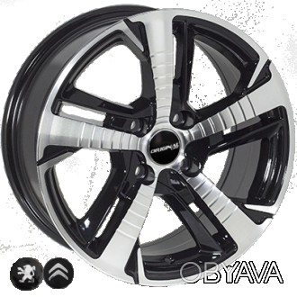 Диски литые R16 PCD4x108 на Citroen, Peugeot ZW BK5514 BP ET25 DIA65,1 7,0j Киев. . фото 1