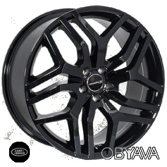 Диски литые R20 PCD5x108 на Ford, Land Rover, Volvo JH 55043 BLACK ET49 DIA63.4 . . фото 1