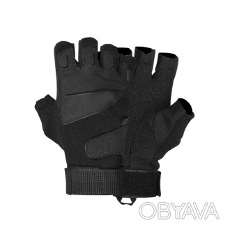 Беспалые тактические перчатки Lesko - защита ладоней и пальцев
Тактические перча. . фото 1