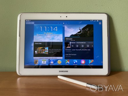 Продам планшет Samsung Galaxy Note N8000, 16GB в среднем состоянии (6/10) белого. . фото 1
