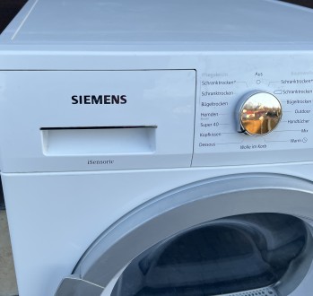 2017рік Сушка сушильная машина Siemens IQ500 тепловий насос компресорна. . фото 4 Привезена з Данії, ідеальний стан, завантаження 9кг, всередині чиста і без сторо. . фото 4