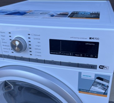 Сушка сушильная машина Siemens IQ700 тепловий насос компресорна Wi-Fi. . фото 3 Привезена з Німеччини, економна, конденсаційна, тепловий насос, iдеальний стан, . . фото 3