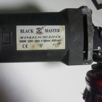 Продам мощную болгарку Black Master 180мм 1800Вт с богатым комплектом.
При рабо. . фото 5