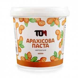 Натуральная арахисовая паста ТОМ 1000 грамм Классическая. Киев. фото 1 Натуральная арахисовая паста ТОМ 1000 грамм Классическая. Киев. фото 1