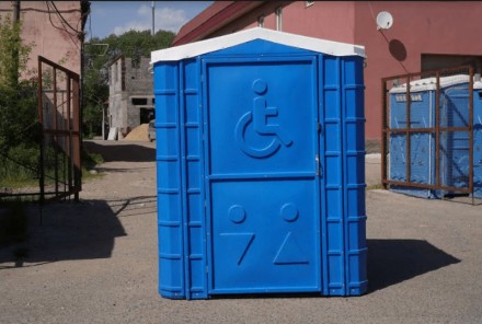 Туалетная кабина для инвалидов - современный и надежный биотуалет, разработан лу. . фото 9