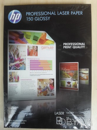 Папір HP A4 Laser Paper Professional

Тип: Laser Professinal Glossy Paper

Щ. . фото 1