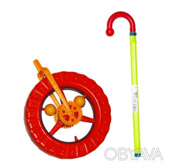 Детская игра "Каталка колесо" - самая лучшая игрушка для игры на улице! Она, одн. . фото 1