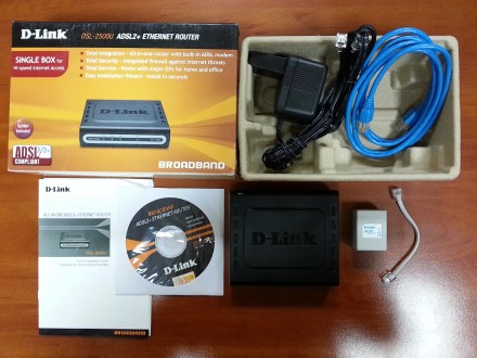Маршрутизатор Роутер D-Link DSL-2500U/BRU/D Укртелеком. Киев. фото 1 Маршрутизатор Роутер D-Link DSL-2500U/BRU/D Укртелеком. Киев. фото 1